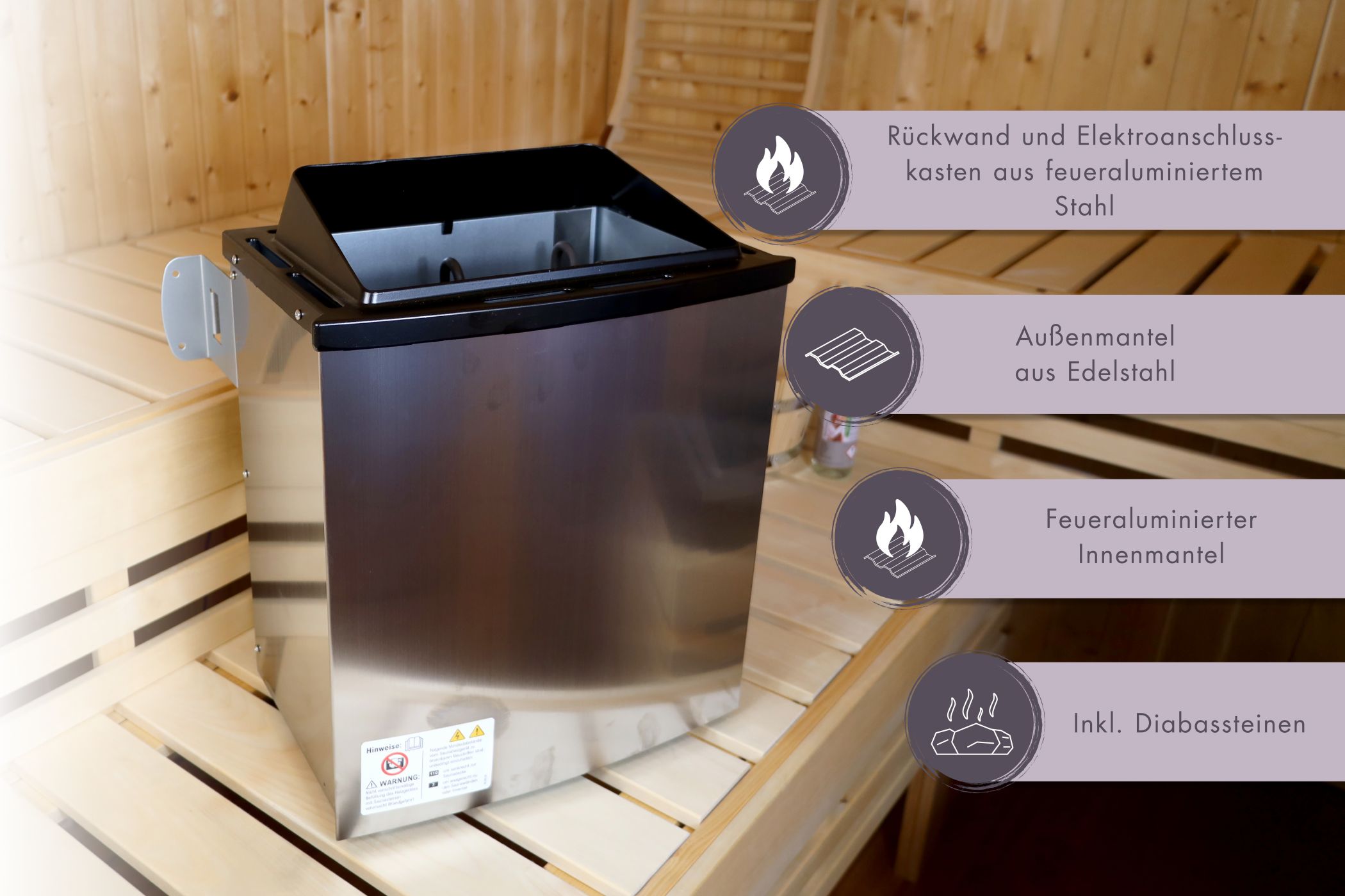 Produktbild eines Karibu Gartenprodukts aus Holz, im Garten aufgebaut