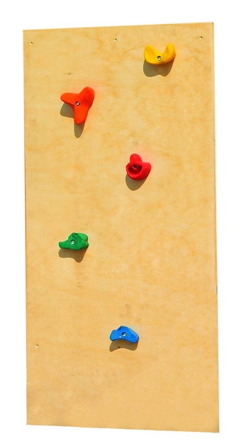 AKUBI Zubehör Kletterwand für AKUBI Spieltürme aus Holz, freigestellt