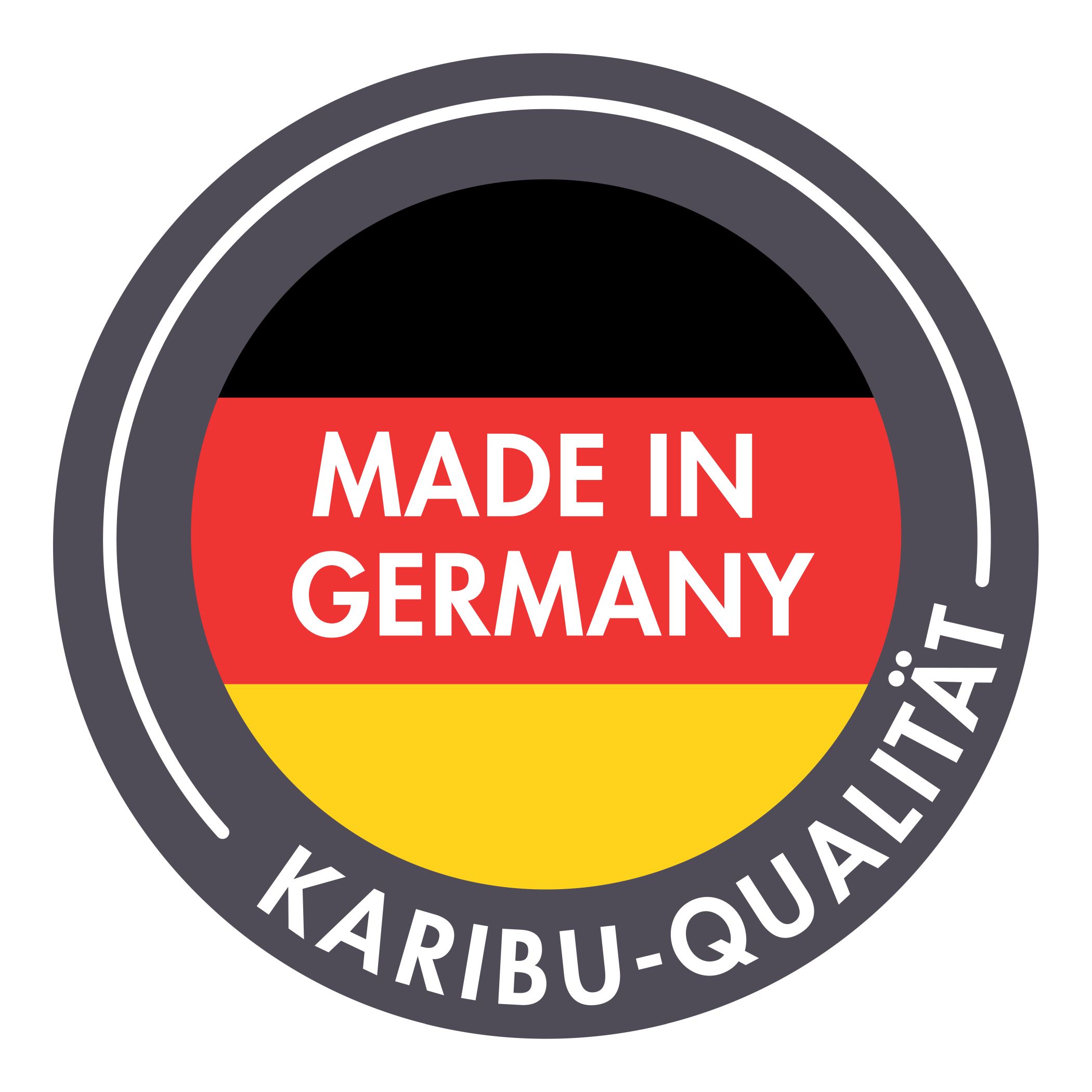 Karibu Qualitätssiegel Made in Germany