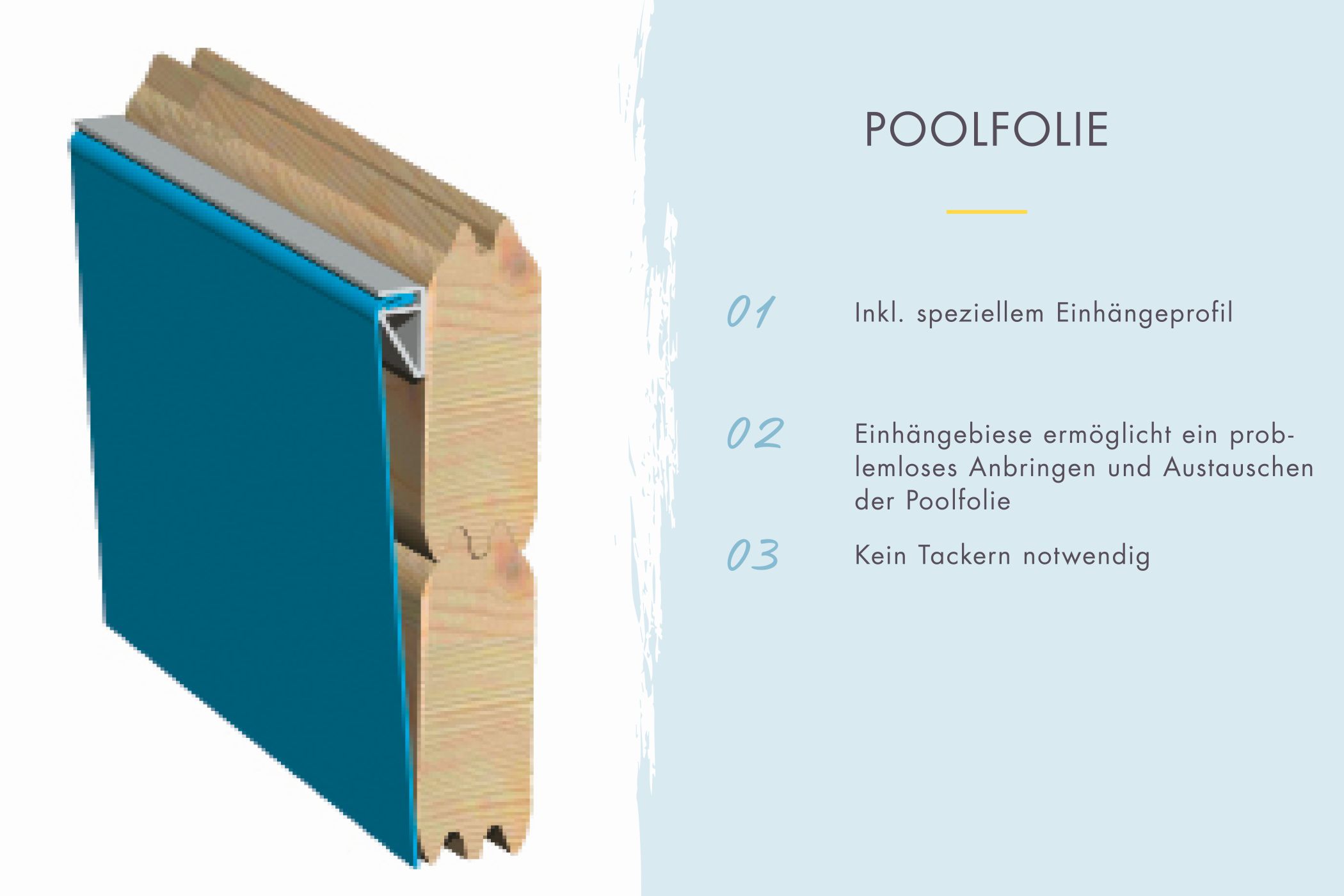 Detailansicht eines Karibu Gartenprodukts aus Holz