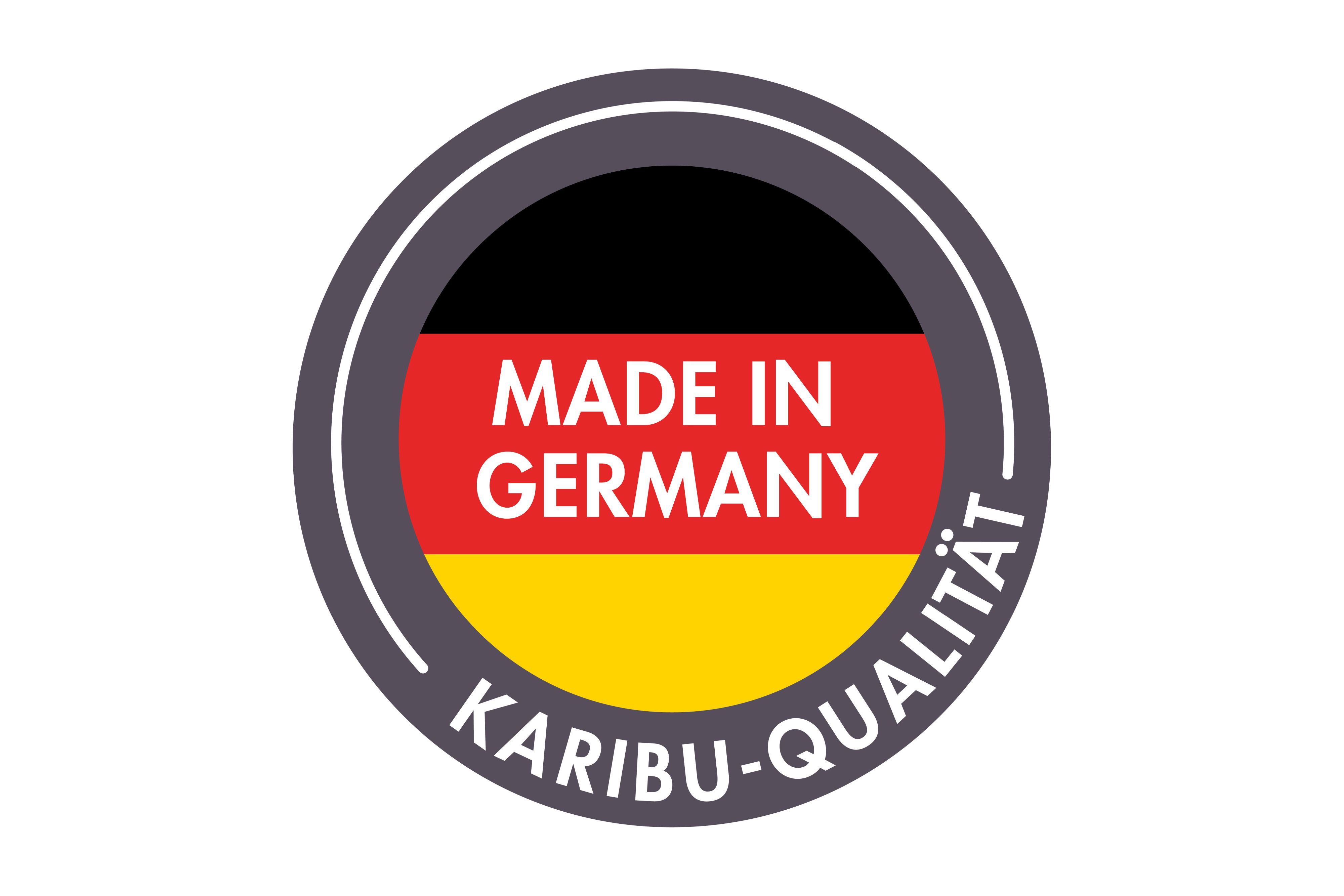 Detailansicht eines Karibu Gartenprodukts aus Holz