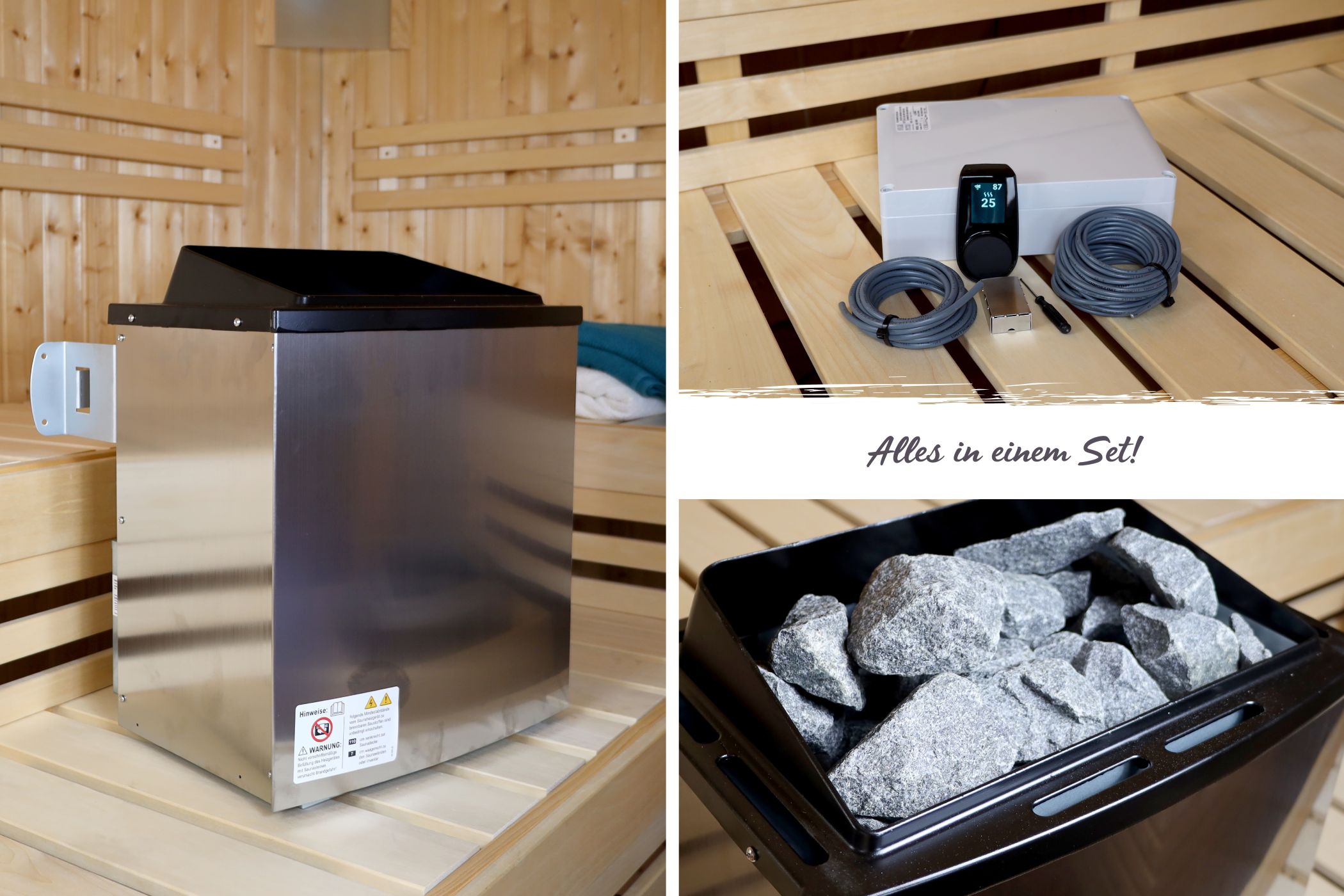 Produktbild eines Karibu Gartenprodukts aus Holz, im Garten aufgebaut