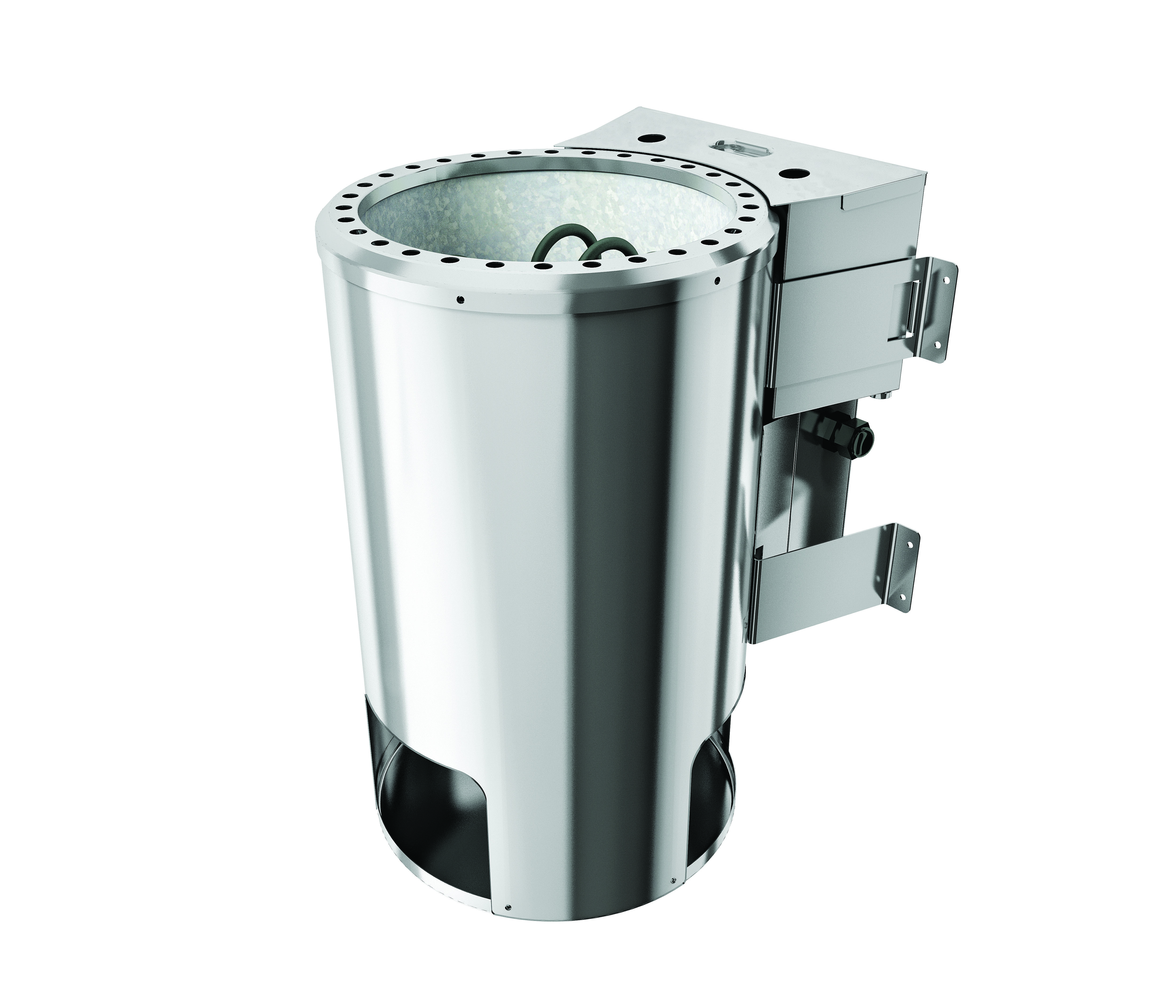 Steckerfertiger Plug-and-Play-Saunaofen mit 3,6 kW und integrierter Steuerung